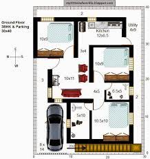 36 R29 3bhk In 30x40 West Facing