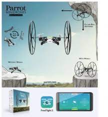 parrot rolling spider drone review