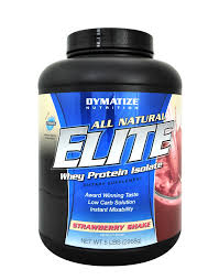 all natural elite whey by dymatize
