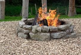 building a proper fire pit and
