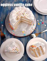 eggless vanilla cake recipe vanilla