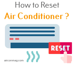 how to reset air conditioner for lg