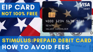 stimulus eip debit card how to avoid