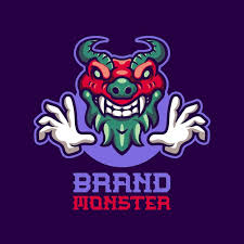 monster logo free vectors psds to