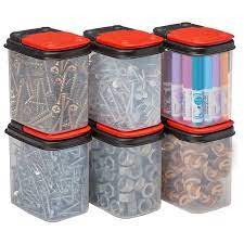 $5.99!!!thank you for visiting and supporting sterlingw youtube channel! Buddeez Bits Bolts All Purpose Storage Bins 12 Count Set Costco