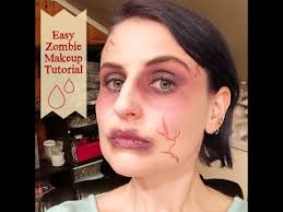 easy zombie makeup tutorials