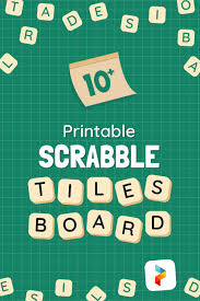 printable scrabble tiles board 10