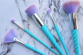 unicorn makeup brushes