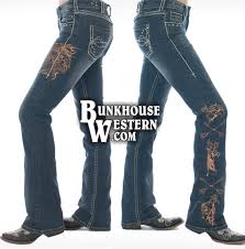 Wild Wild West Cowgirl Tuff Jeans Long Xlong Only In