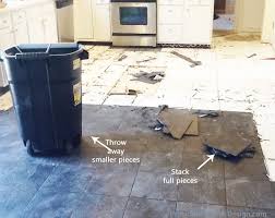 how to remove tile