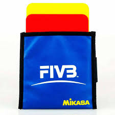 Any player or coach who receives two yellow cards in a. Original Japan Mikasa Volleyball Match Red Yellow Card Fivb Volleyball League Designated Referee Special Equipmen Penalty Card Volleyballs Aliexpress