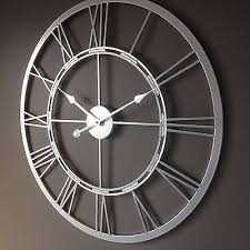 Skeleton Wall Clock Roman Numerals