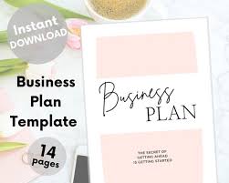 Business Plan Template Pdf Printable