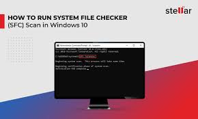 system file checker sfc in windows 10