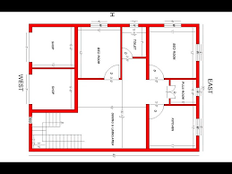 30x40 West Facing House Plan 2bhk