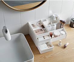 drawers bathroom countertop organizer