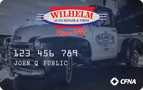 wilhelm automotive credit card