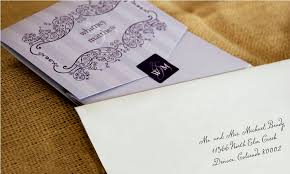 addressing wedding invitation envelopes