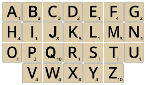 scrabble letters and tiles free