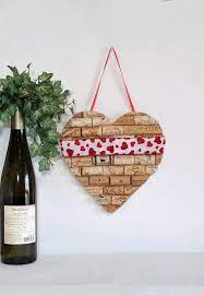 Cork Heart Wine Cork Heart Heart Wall