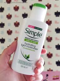 Maybe you would like to learn more about one of these? Simple Skincare Hydrating Light Moisturizer Review The Pink Velvet Blog