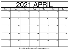 Then you've come to the right place! April 2021 Calendar Blank Printable Monthly Calendars
