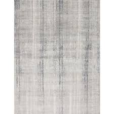 light grey wool and silk carpet warp