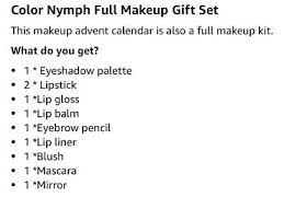 makeup kit for s 12 days