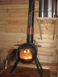 Woodstove Water Heating Attachment