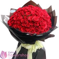red roses bouquet free delivery to vietnam