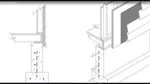 manual drafting sketch a wall section