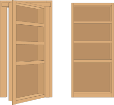 hidden door bookcase por woodworking