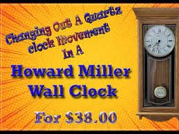 Replacing A Howard Miller Wall Clock