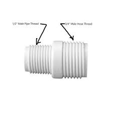 lasco pvc garden hose adapter 3 4 in