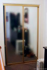 Give Your Mirrored Closet Door An Easy