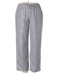 Details About Norm Thompson Women Gray Casual Pants 2x Plus