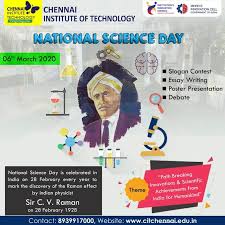 National technology day 2020 is observed every year on may 11. Chennai Institute Of Technology