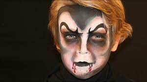 dracula vire face painting tutorial