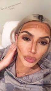 kim kardashian s extreme contour love