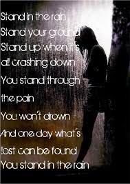 Maybe you would like to learn more about one of these? Rain Standing Alone Quotes Quotesgram