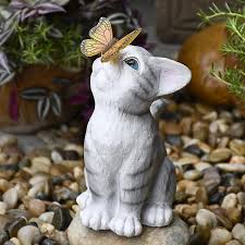 Cat Garden Ornament Decoration