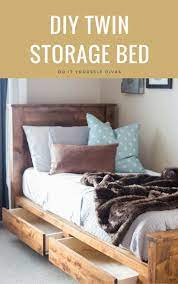 diy storage bed bed frame with drawers