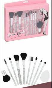 mega glitter makeup brush set