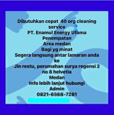 Duma menjadi cleaning service duma menjadi cleaning service untuk kuliah. Pt Enamul Energy Utama