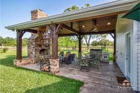 Covered Patio And Bathroom Addition In