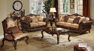 clic wooden sofa set