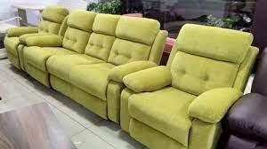 polished wood modern sofa set size