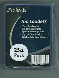 We anticipate this product to become available at this listed date. Pro Safe 3 In X 4 In Toploaders And Ultra Pro Clear Sleeves For Collectible Trading Cards Blue 200 Count For Sale Online Ebay