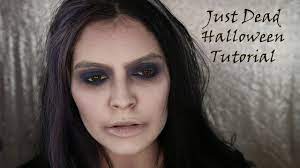 just dead halloween makeup tutorial