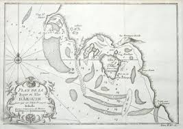 Arguin Mauritania Africa Bellin Sea Chart Original Antique Map C1750